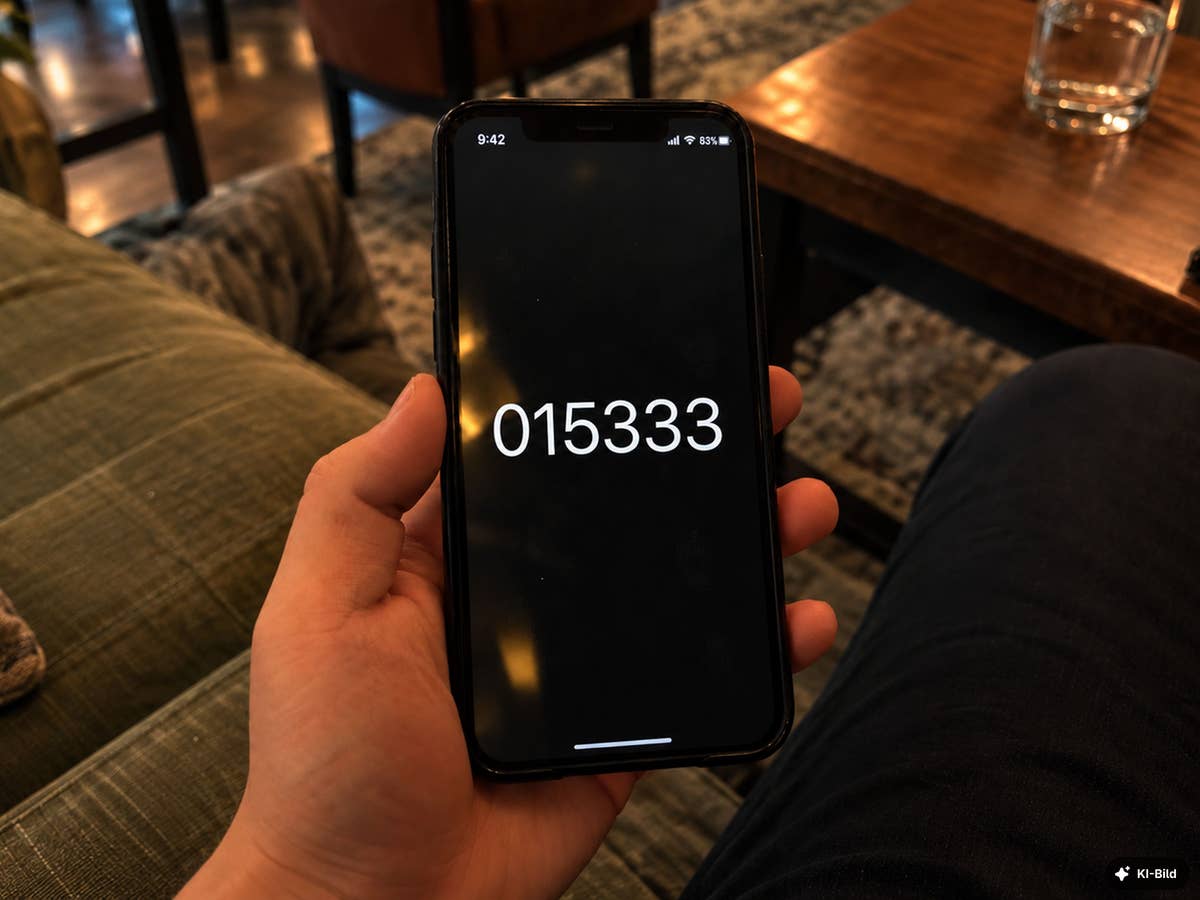 015333: Diese Vorwahl könnte den Mobilfunk revolutionieren Ein Smartphone mit