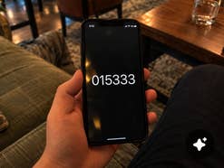 Ein Smartphone mit 