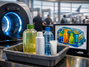 100-ml-Regel in Flughäfen