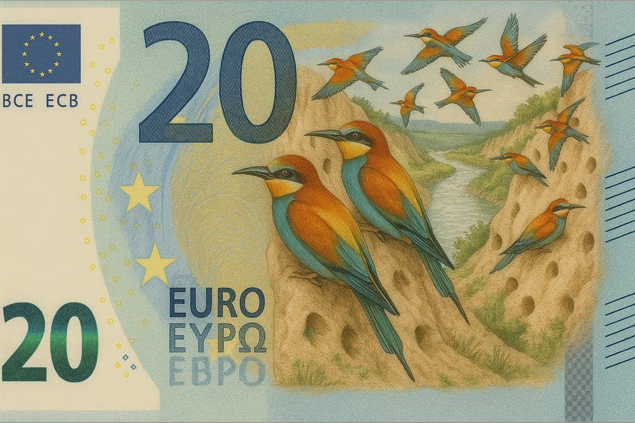 Sieht so der neue 20-Euro-Schein aus?