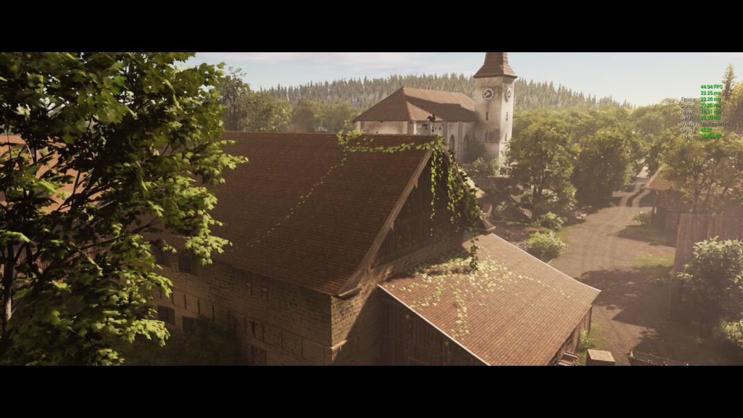 Das Dorf Wolpertshofen aus dem Videospiel "A Bavarian Tale: Totgeschwiegen".