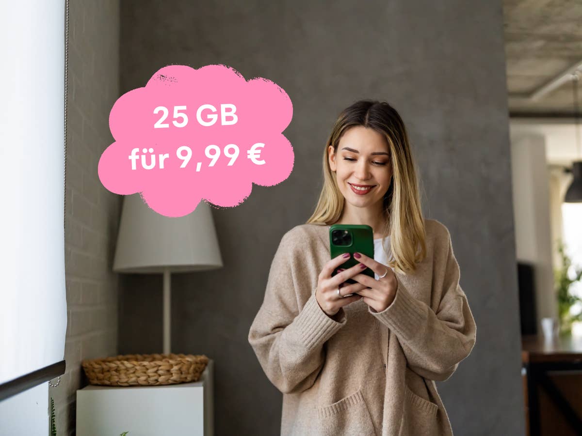 Tarif mit 25 GB für 9,99 Euro