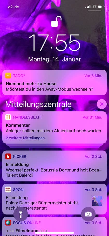Tado App   Niemand zu Hause