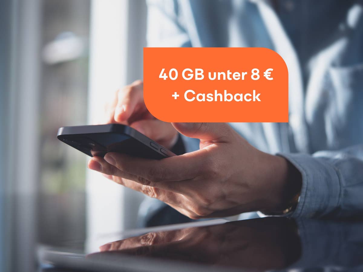 40 GB für nur 7,99 Euro im Monat und fettes Cashback - Dieser Handytarif schlägt alles!