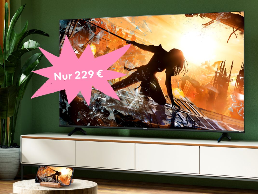 #Nur 229 Euro bei Amazon: Dieser 4K-TV war nie günstiger