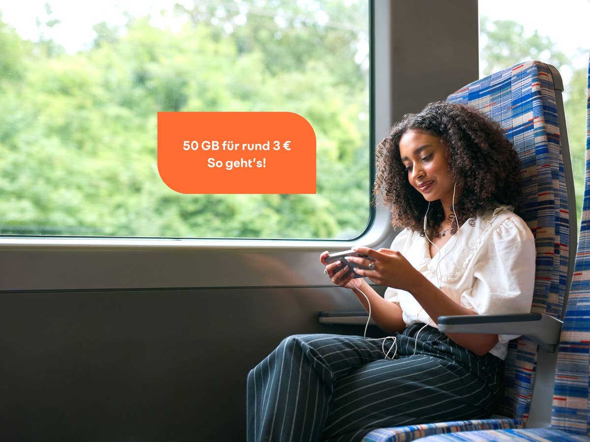50 GB für rund 3 € - So geht’s! 50 GB für rund 3 € - So geht’s!