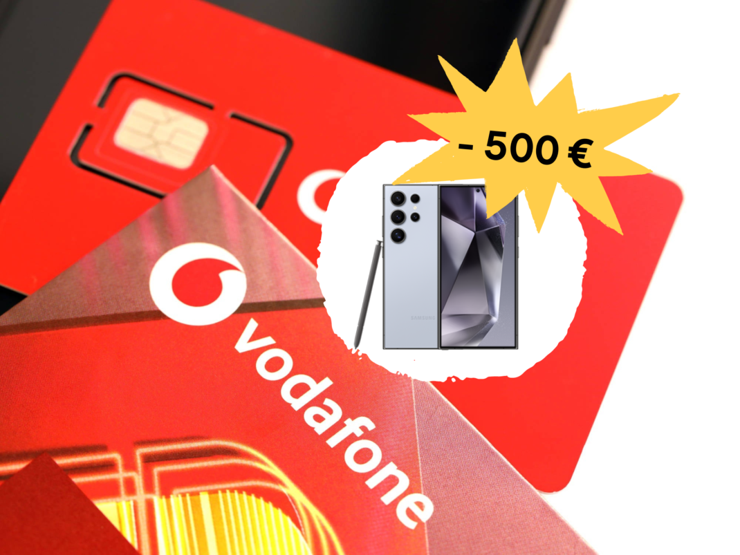 #Galaxy S24 Ultra: Jetzt schon mit 500 Euro Rabatt bei Vodafone