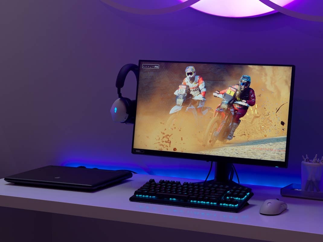 This is Alienware's new 500Hz monitor.
