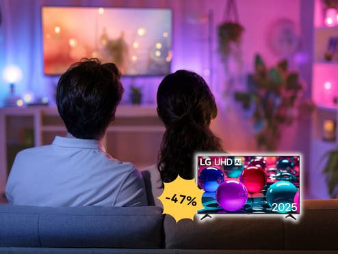 55 Zoll 4K-TV von LG fast zum halben Preis: 2025er-Modell fällt auf unter 400 Euro