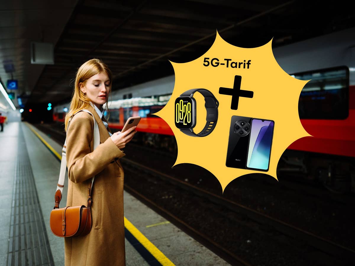 5G-Tarif mit Marken-Handy und Smartwatch