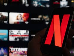 Netflix Homebildschirm auf einem Fernseher