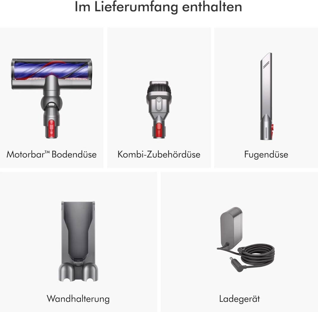Lieferumfang Dyson V8 Advanced