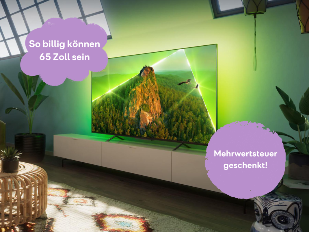 #Großer 65 Zoll 4K-TV jetzt unter 700 Euro: Ein Detail bringt Testnote 1,5