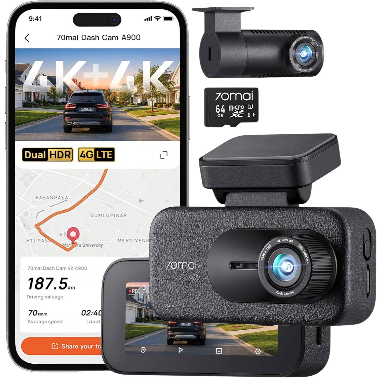 70mai A900 Dashcam