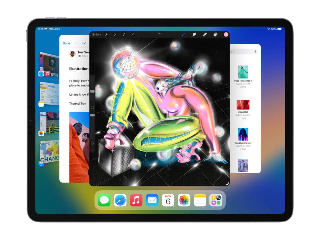 Stage Manager auf iPadOS 16