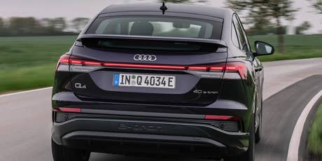 E-auto Audi Q4 Sportback 40 e-tron Foto: E-auto Audi Q4 Sportback 40 e-tron