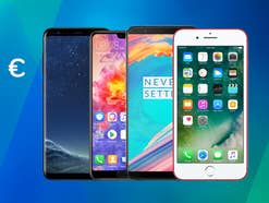 Die besten Handys unter 500 Euro wie zum Beispiel das iPhone 7, das Samsung Galaxy S8 und Huawei P20