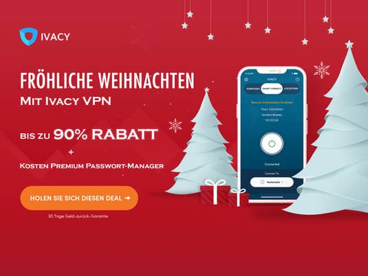 Bis zu 90 Prozent Rabatt für Ivacy VPN gibt