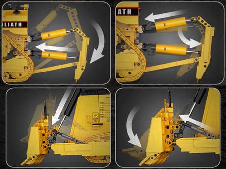 Foto: Klemmbaustein CaDA Goliath Bulldozer (C61056W)