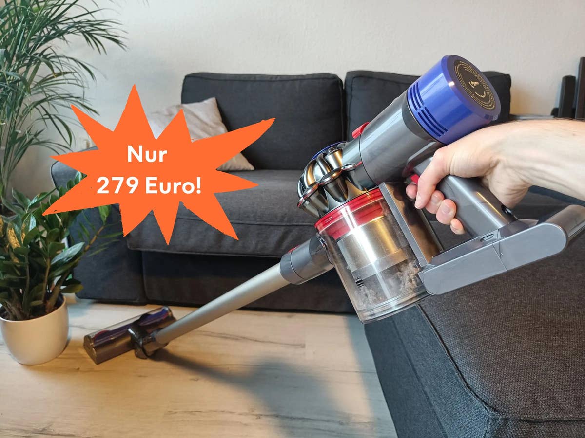 Dyson V8 Akkusauger zum Rekordpreis - jetzt nur 279 Euro bei MediaMarkt