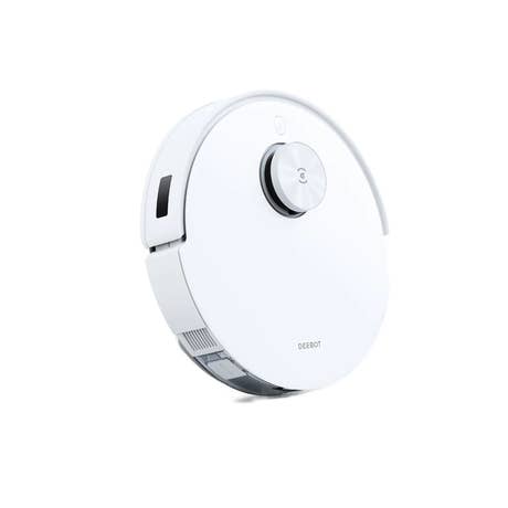 Ecovacs_DEEBOT T10_Draufsicht schräg_weiß