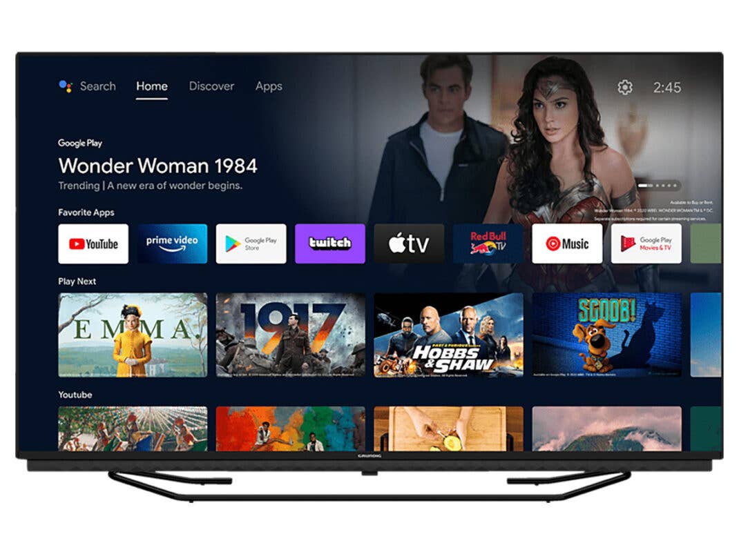 GRUNDIG 50GUB7240 stromsparender Smart TV 
