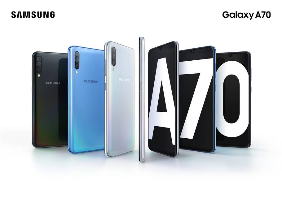 Bild des Samsung Galaxy A70