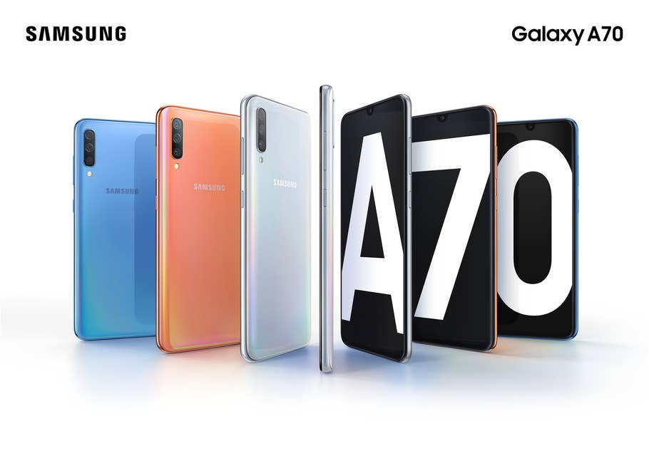 Bild des Samsung Galaxy A70