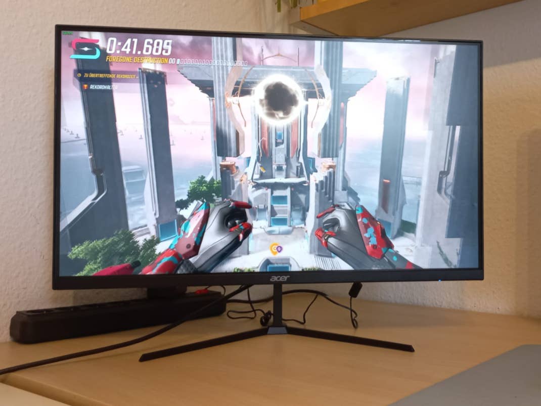 Gaming-Monitor flüssige Darstellung