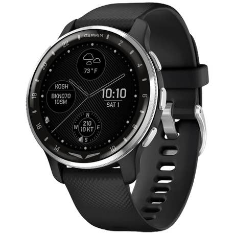 Garmin D2 Air X10 - Seite mit Band schräg