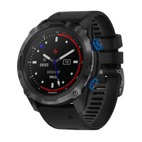 Garmin_Descent MK2Si_seitlich vorn_titanschwarz