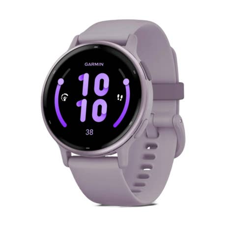 Garmin_vivoactive 5_seitlich vorn_lila