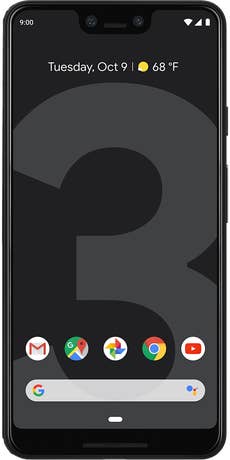 Google Pixel 3 XL Datenblatt - Foto des Google Pixel 3 XL