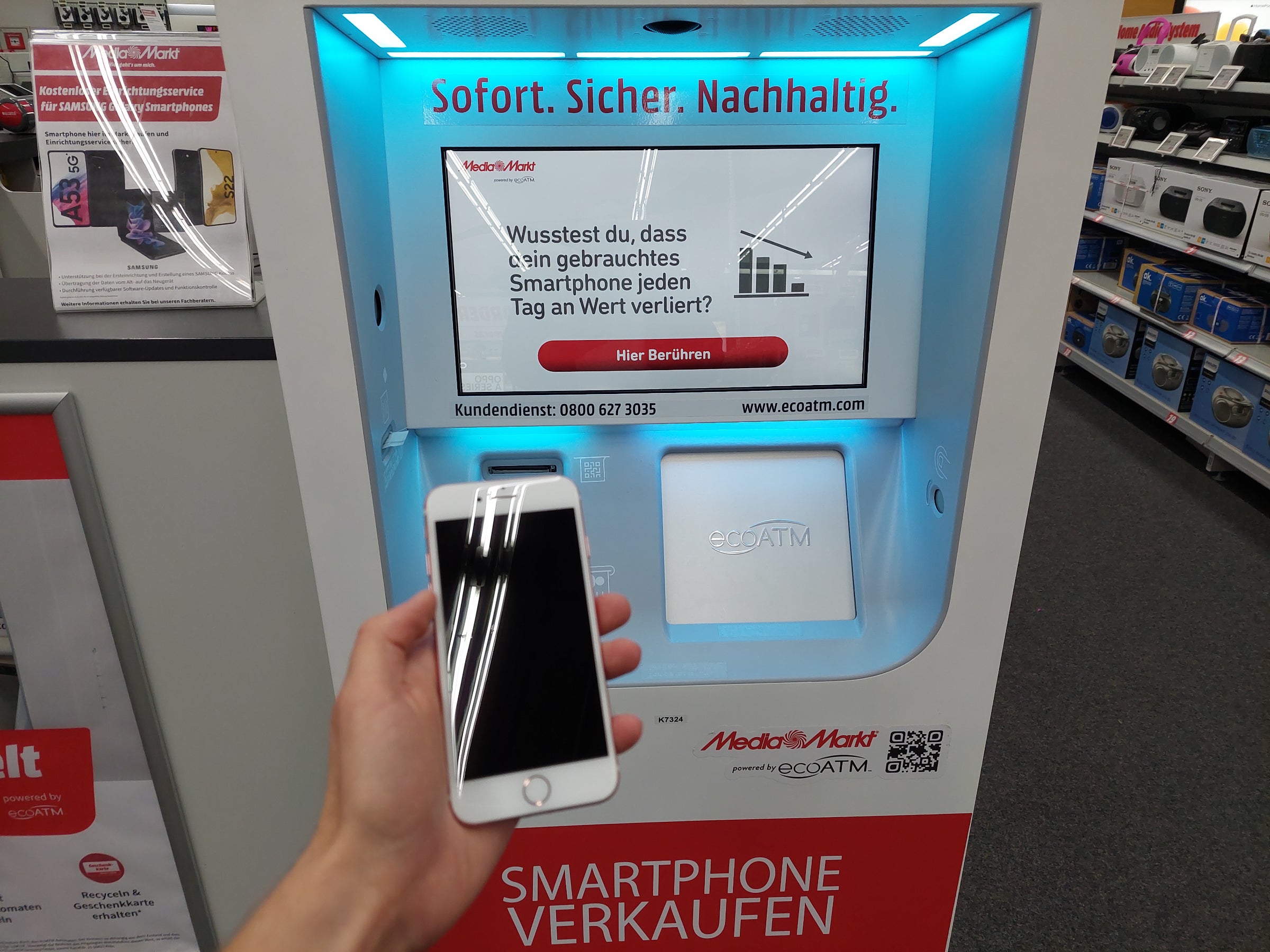 MediaMarkt Smartphone Sofort Reparatur