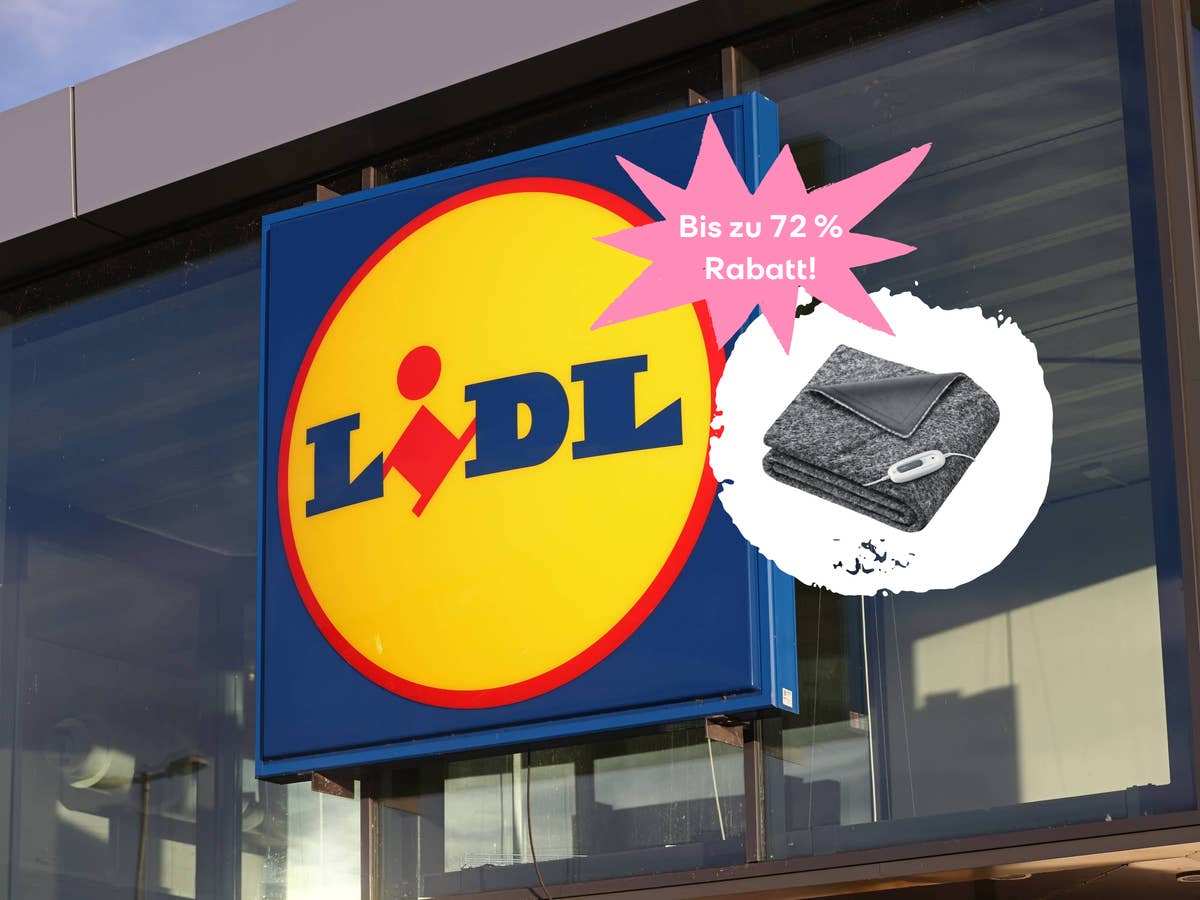 Heizdecken und Co bis zu 72 Prozent billiger bei Lidl