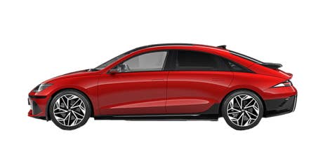 Hyundai_Ioniq6_seitlich_rot