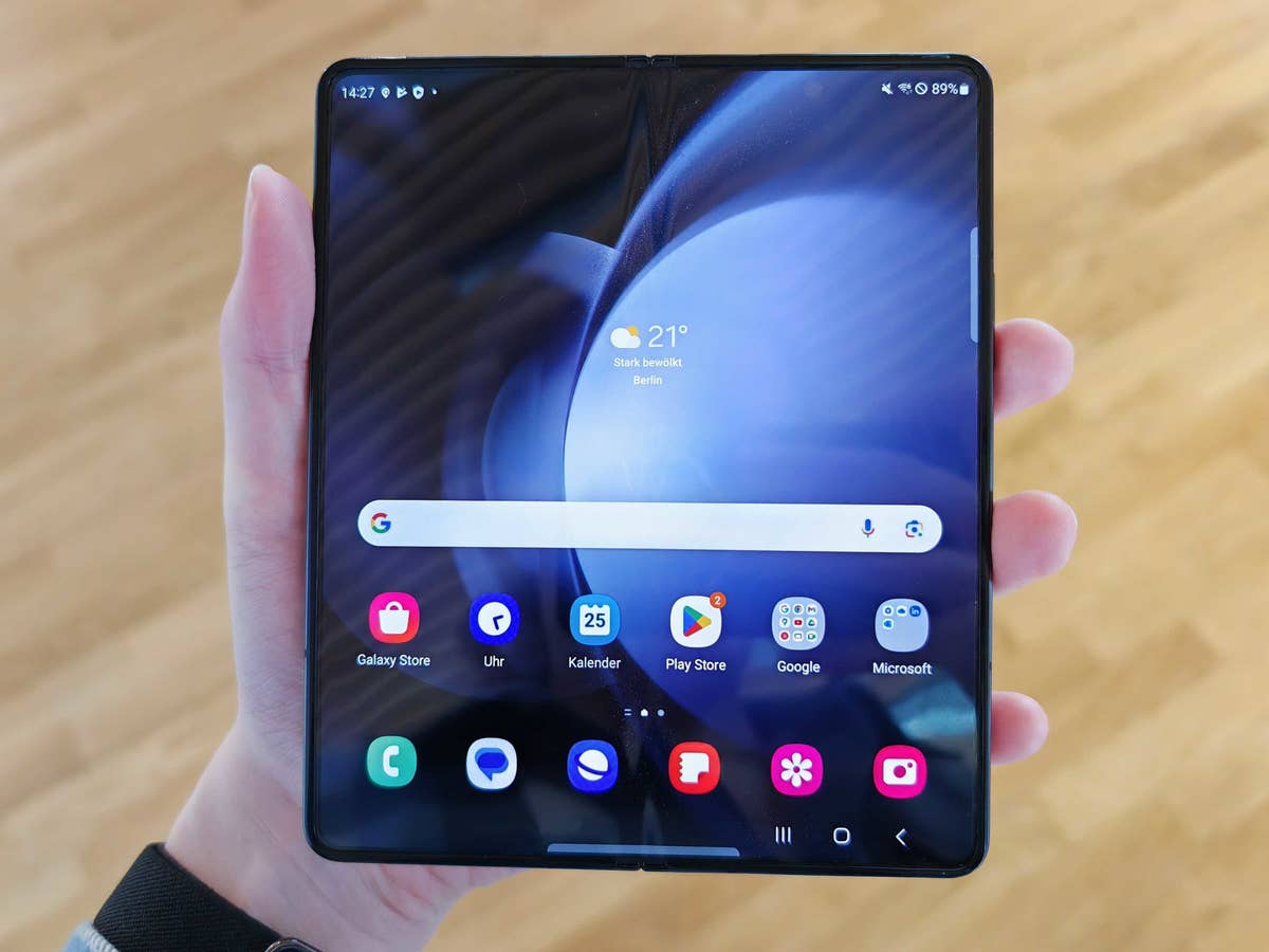 Erste Eindrücke des Galaxy Z Fold5.