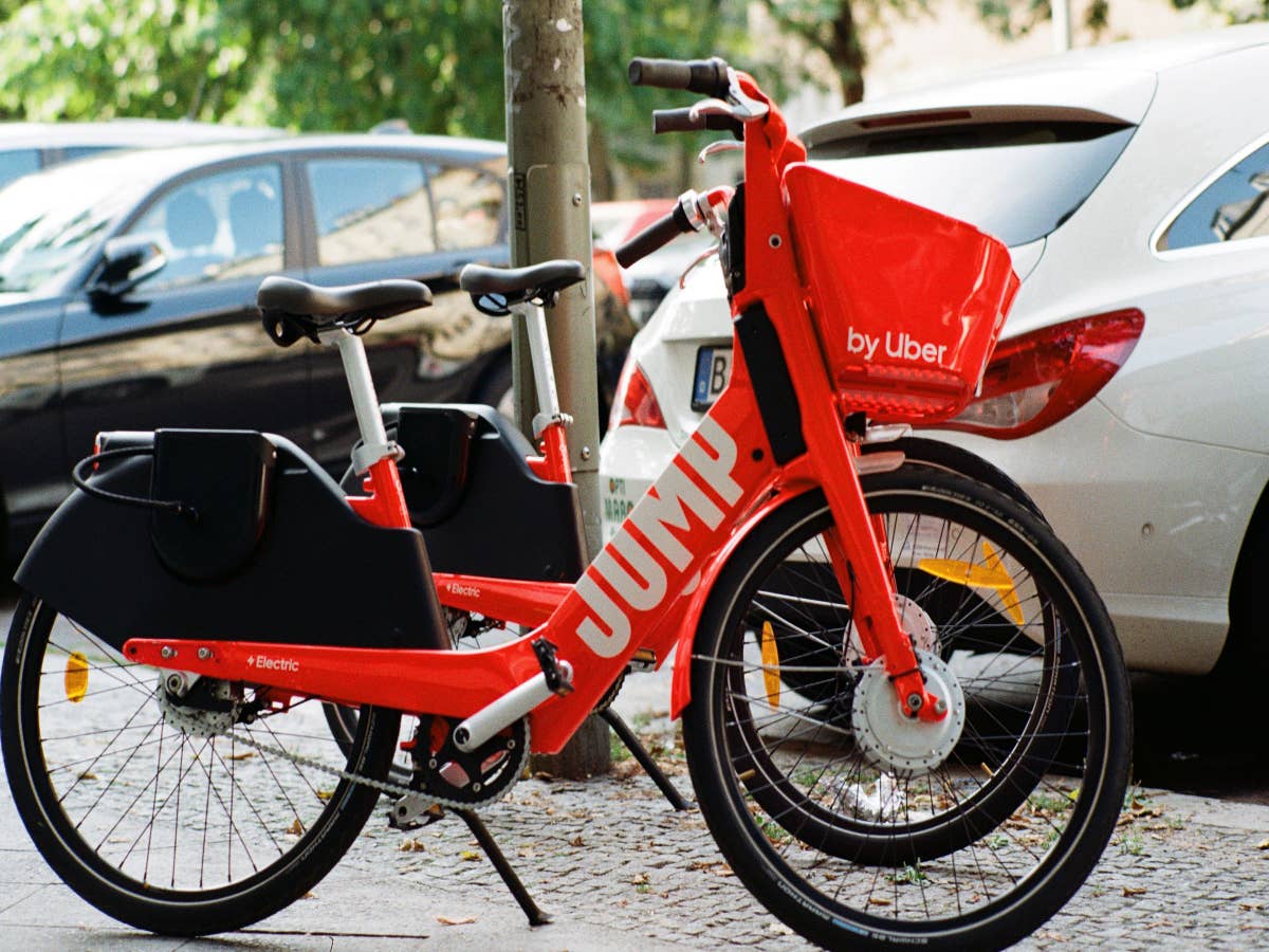 Jump E-Bike in Rot