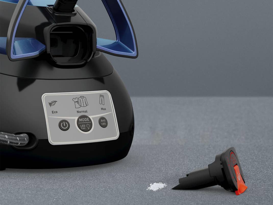 Kalk-Kollektorsystem vom Tefal Dampfbügeleisen