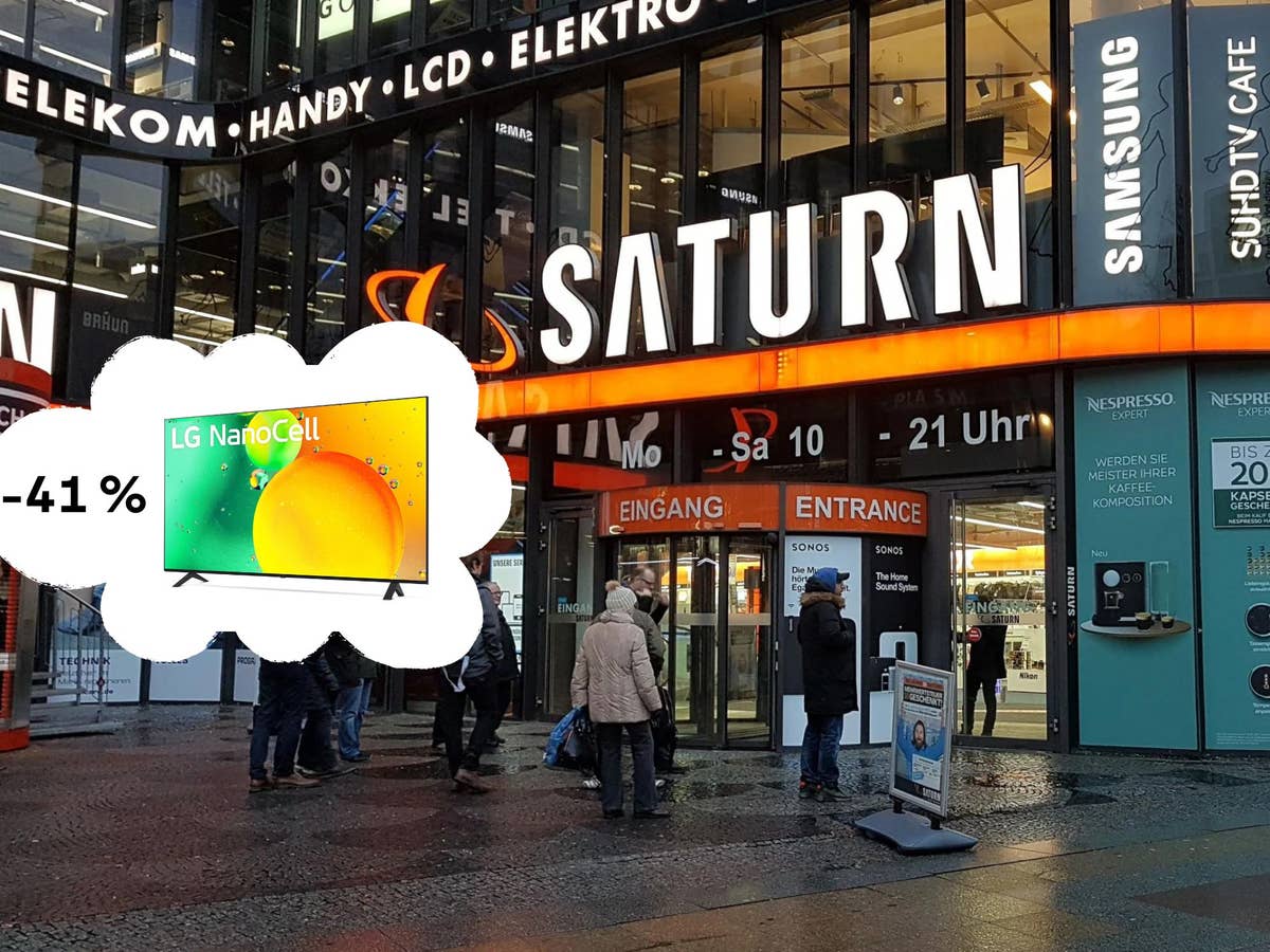 LG 4K-TV für unter 380 Euro - Saturn verschleudert Fernseher mit 41 Prozent Rabatt