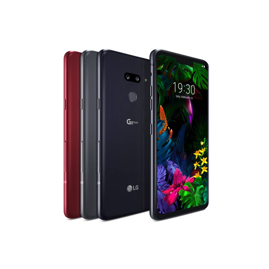 Das LG G8 ThinQ von der Seite