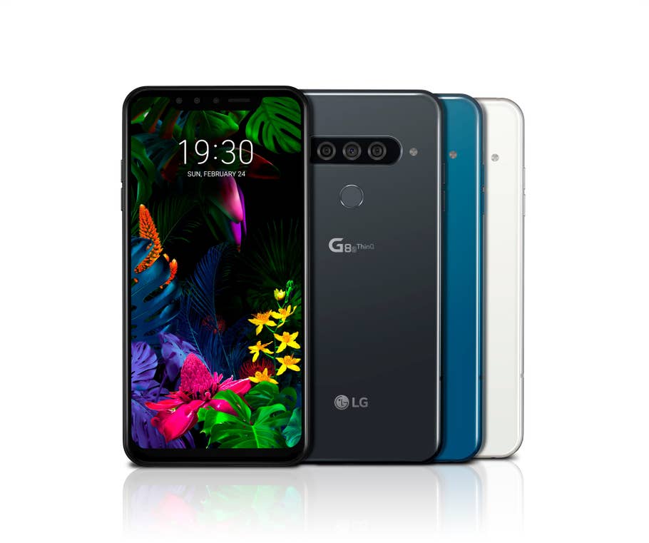 Das LG G8 ThinQ von vorne und hinten