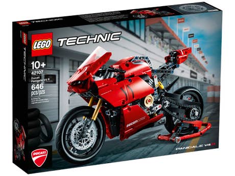 Lego Technic 42107 - Ducati Panigale V4 R - Box - Front