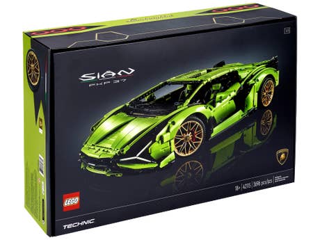 Lego Technic 42115 - Lamborghini Sián FKP 37 - Box - Rückseite