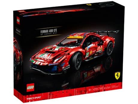 Lego Technic 42125 - Ferrari 488 GTE AF Corse Nr 51 - Box - Front