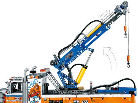 Foto: Klemmbaustein Lego Schwerlast-Abschleppwagen (42128)