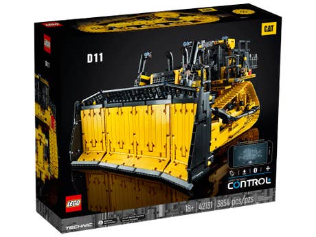 Foto: Klemmbaustein Lego Appgesteuerter Cat D11 Bulldozer (42131)