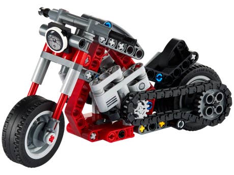 Foto: Klemmbaustein Lego Chopper (42132)