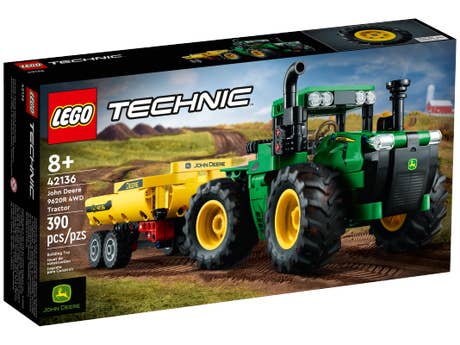Lego Technic 42136 - John Deere 9620R 4WD Tractor - Box - Front