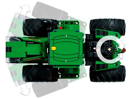 Foto: Klemmbaustein Lego John Deere 9620R 4WD Tractor (42136)